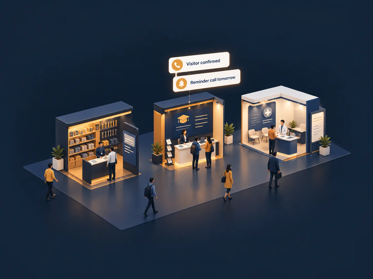 AI Calling Services for Exhibition Industry in Howrah